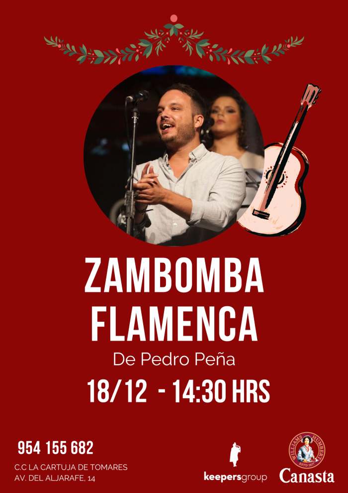 Zambomba Flamenca de Pedro Peña en directo